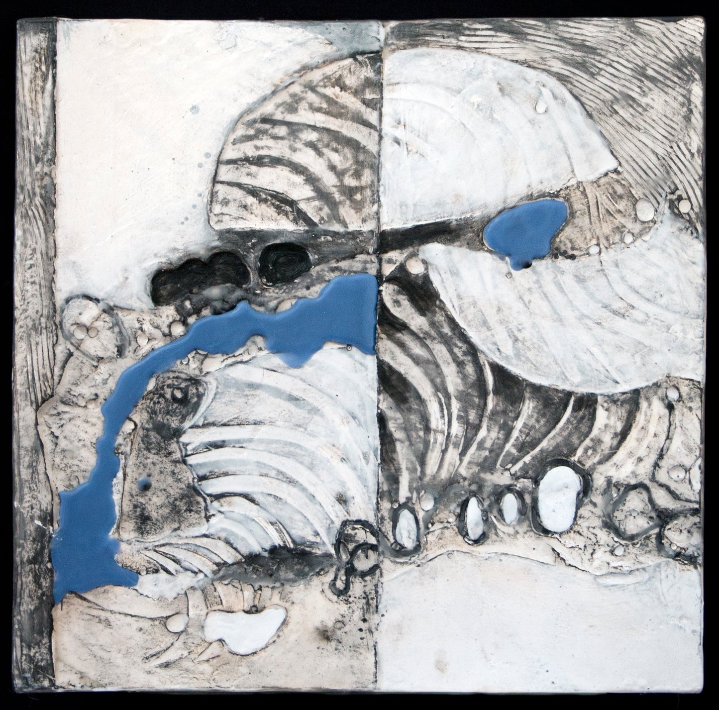 Aerial Counterpoint III, 16 x 16 x 1 "