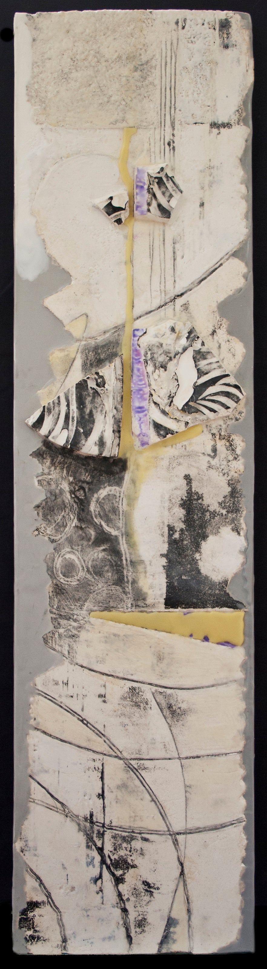 Aerial Relic II, 48 x 12 x 1 "