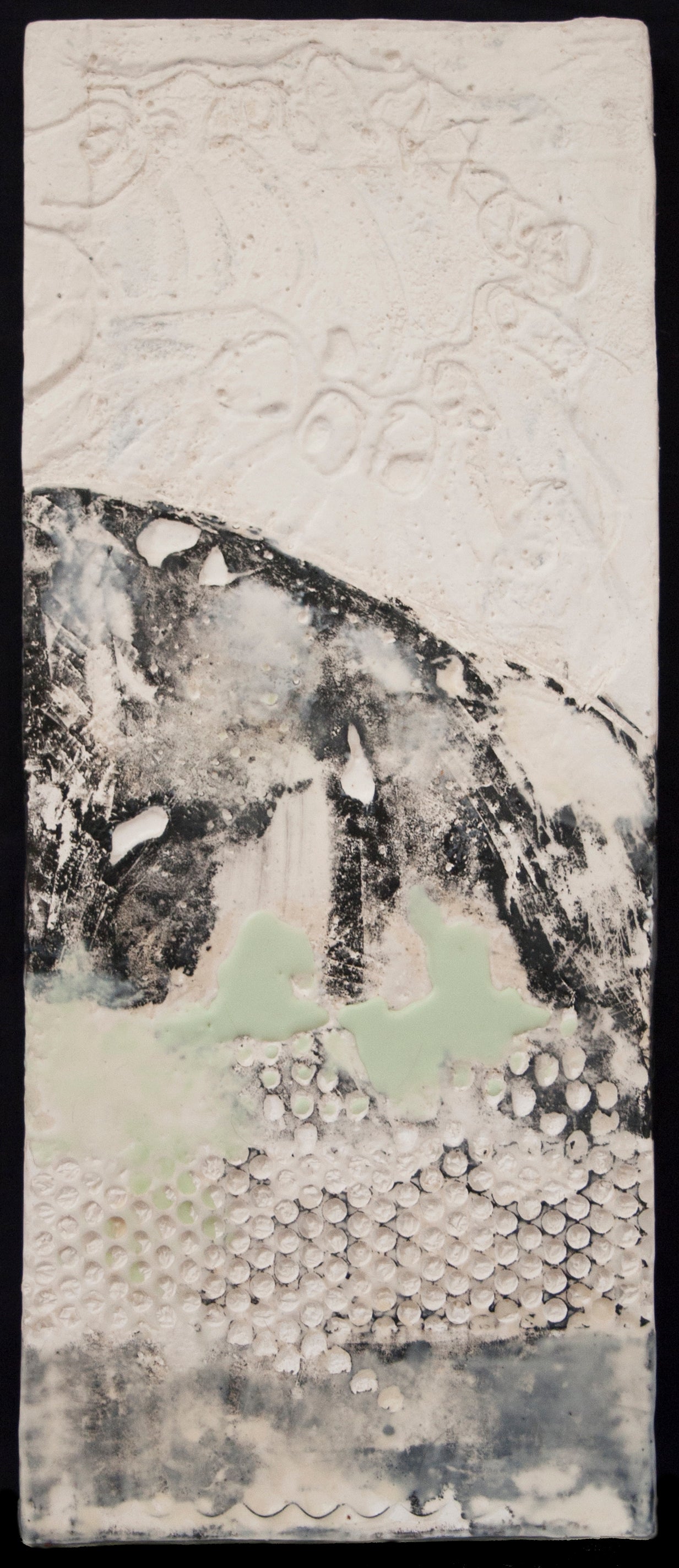 Aerial Relic III, 24 x 9.75 x 1 "