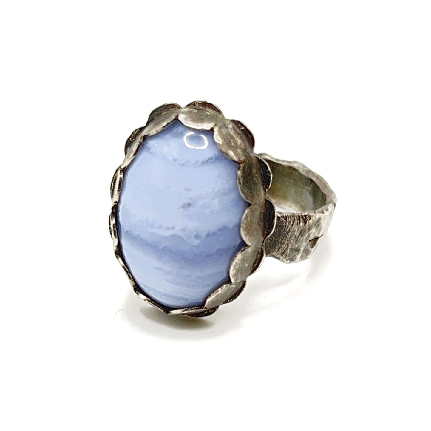 Blue Lace Agate Ring