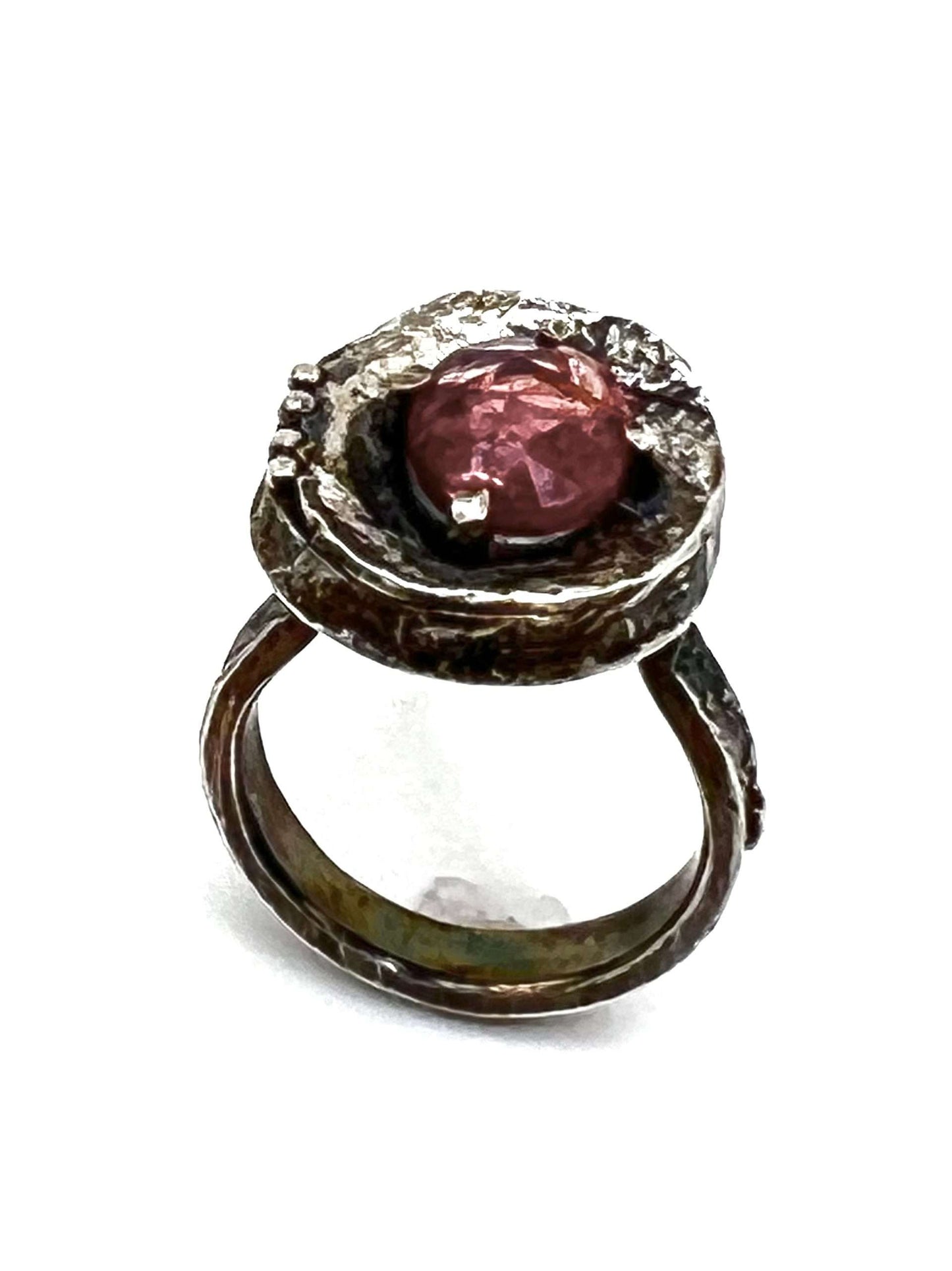 Watermelon Tourmaline Pink-y Ring