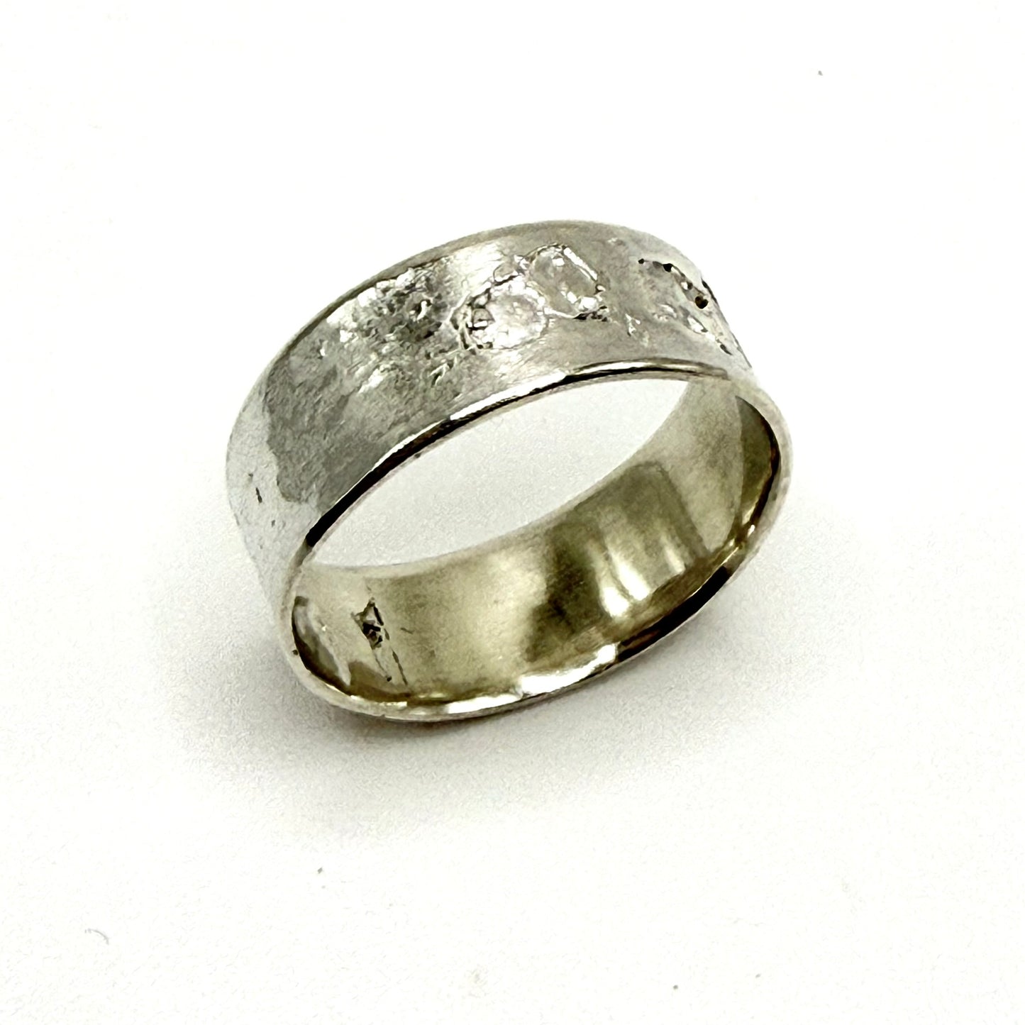 Wide Silver Ring
