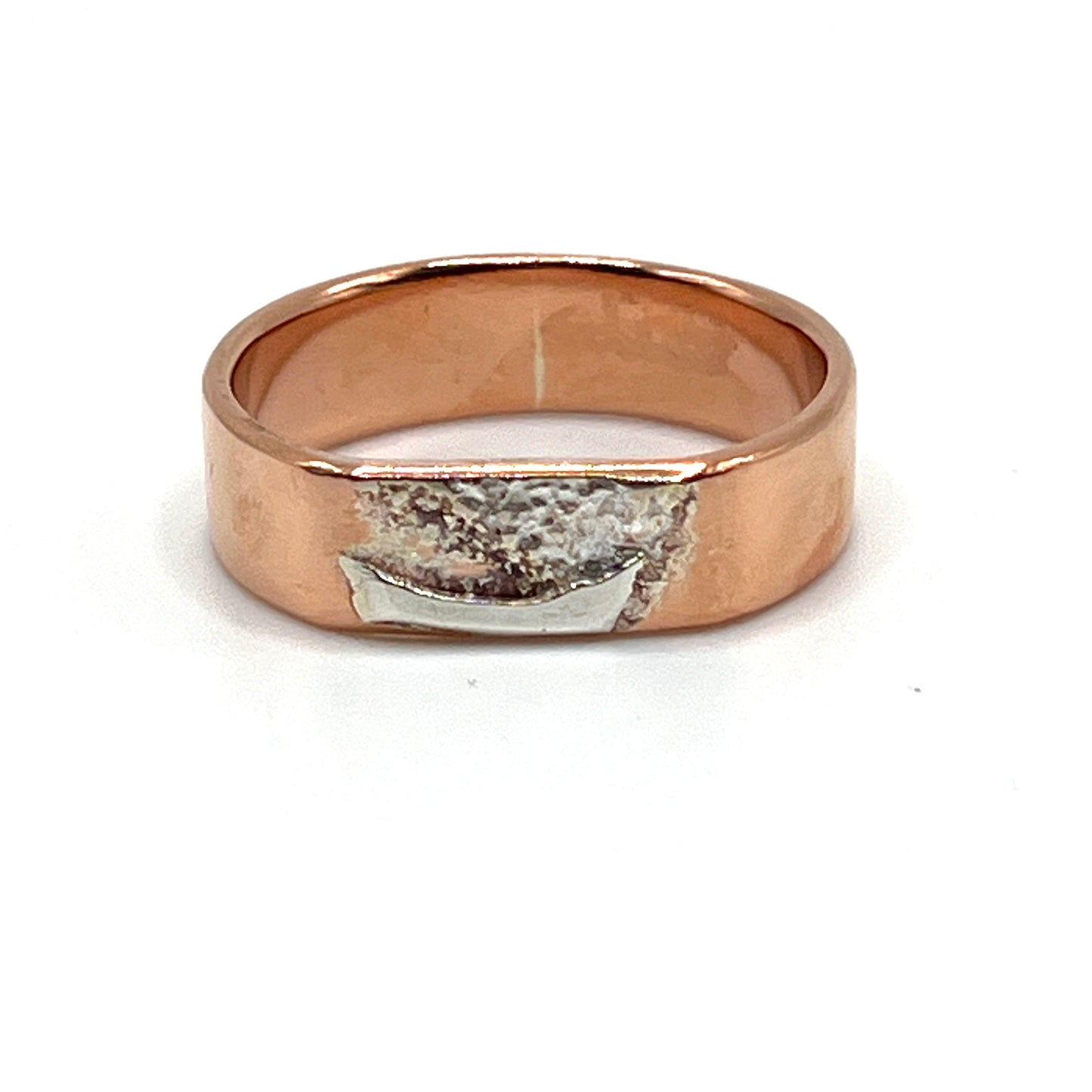 Silverdust and Copper Ring