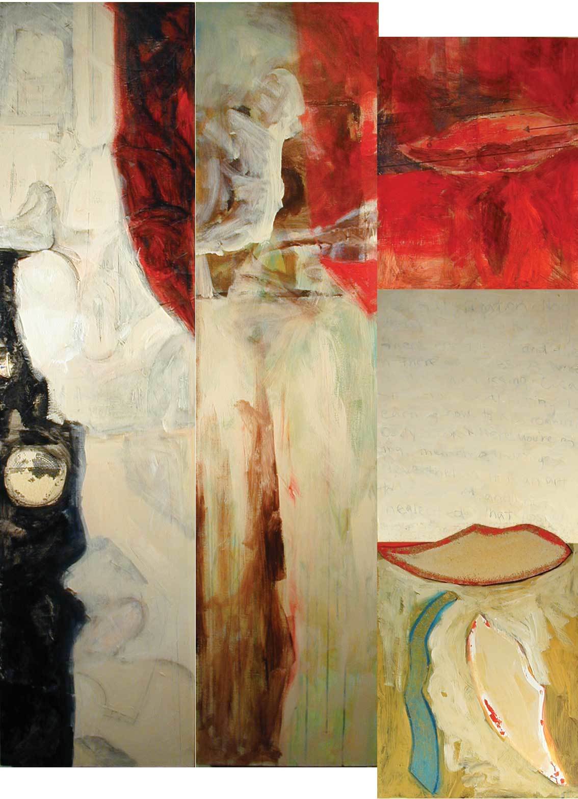 Unspoken Spoken II, 63 x 46 "