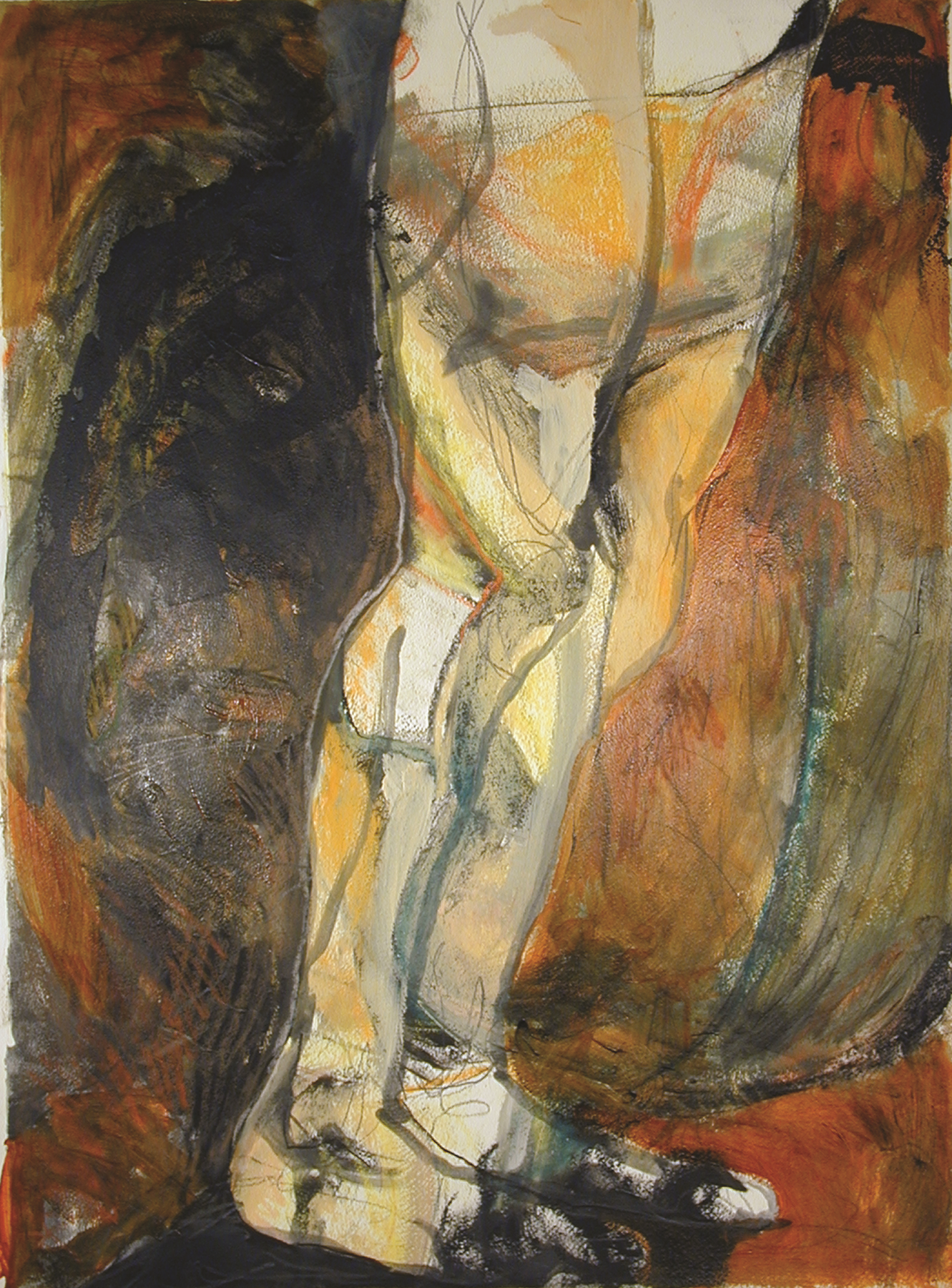 Untitled (legs), 26 x 22.5 "