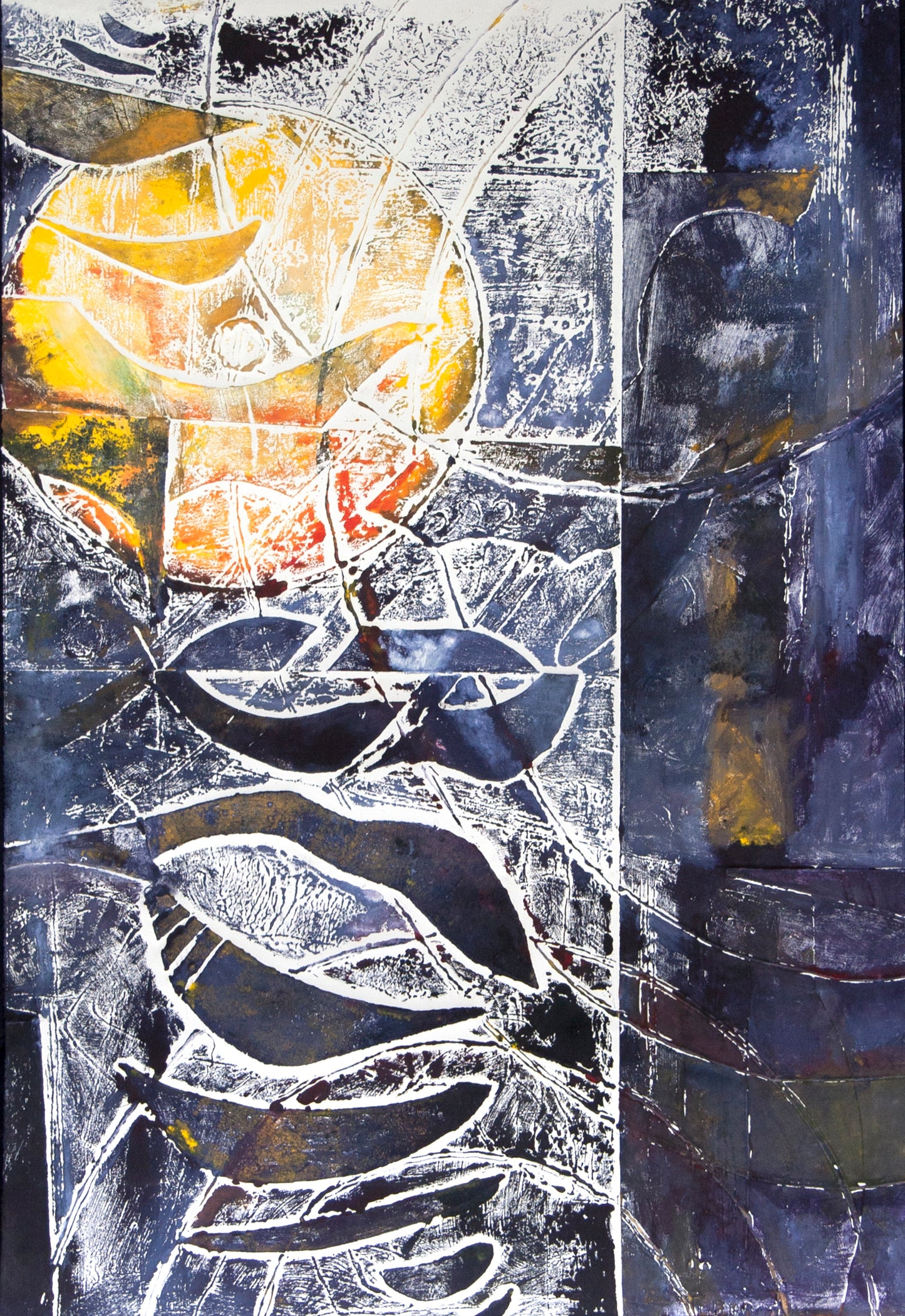 Rise and Fall III, 48 x 36 "