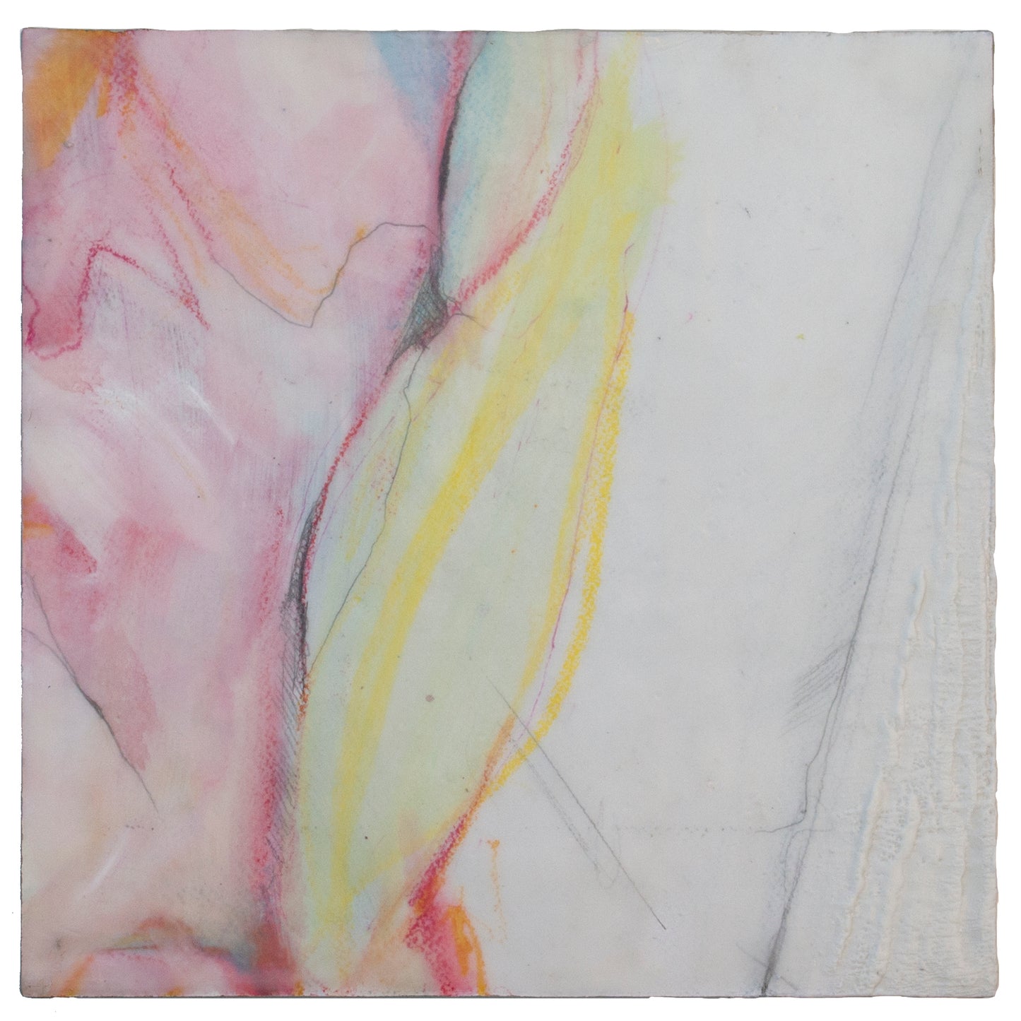 Gesture III, 10 x 10 x 2 "