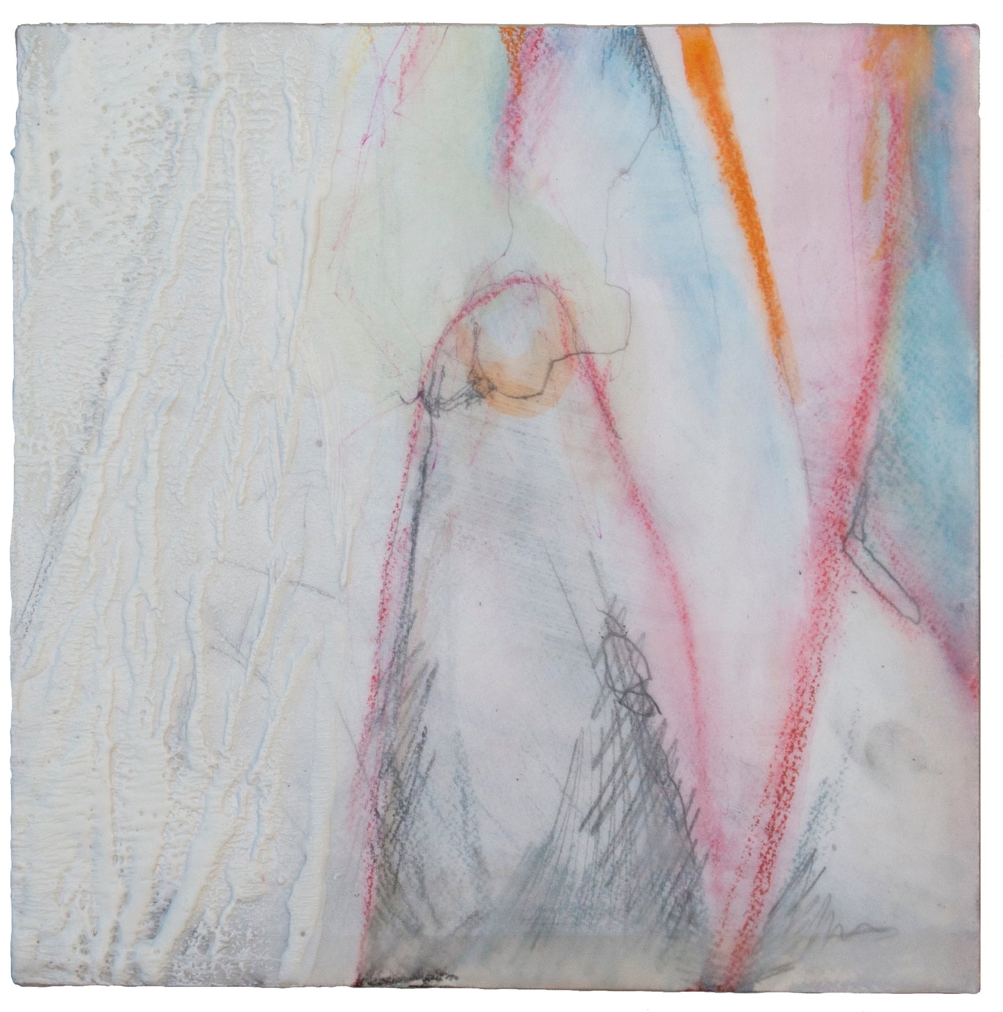 Gesture VI, 10 x 10 x 2 "