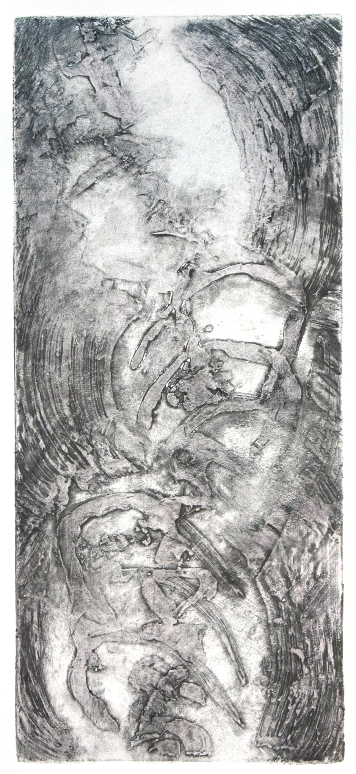 Unwinding II, 18 x 8 "