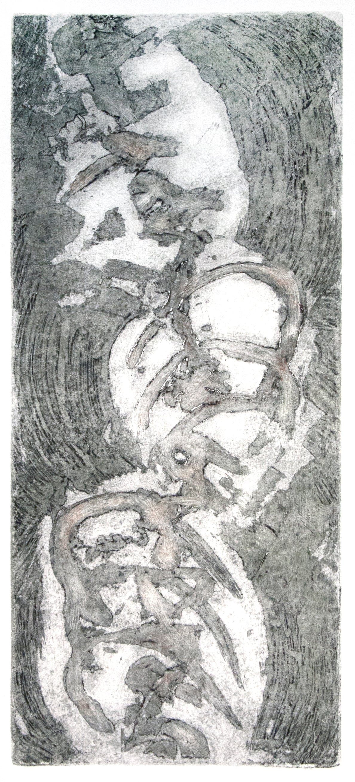 Unwinding III, 18 x 8 "