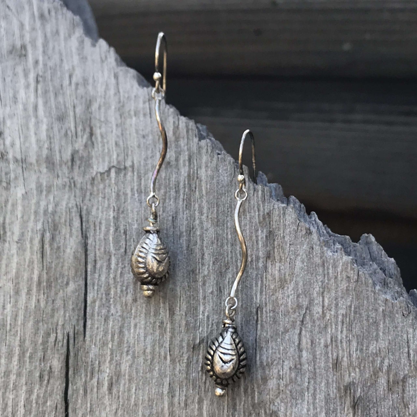 Spiral Drop Earrings