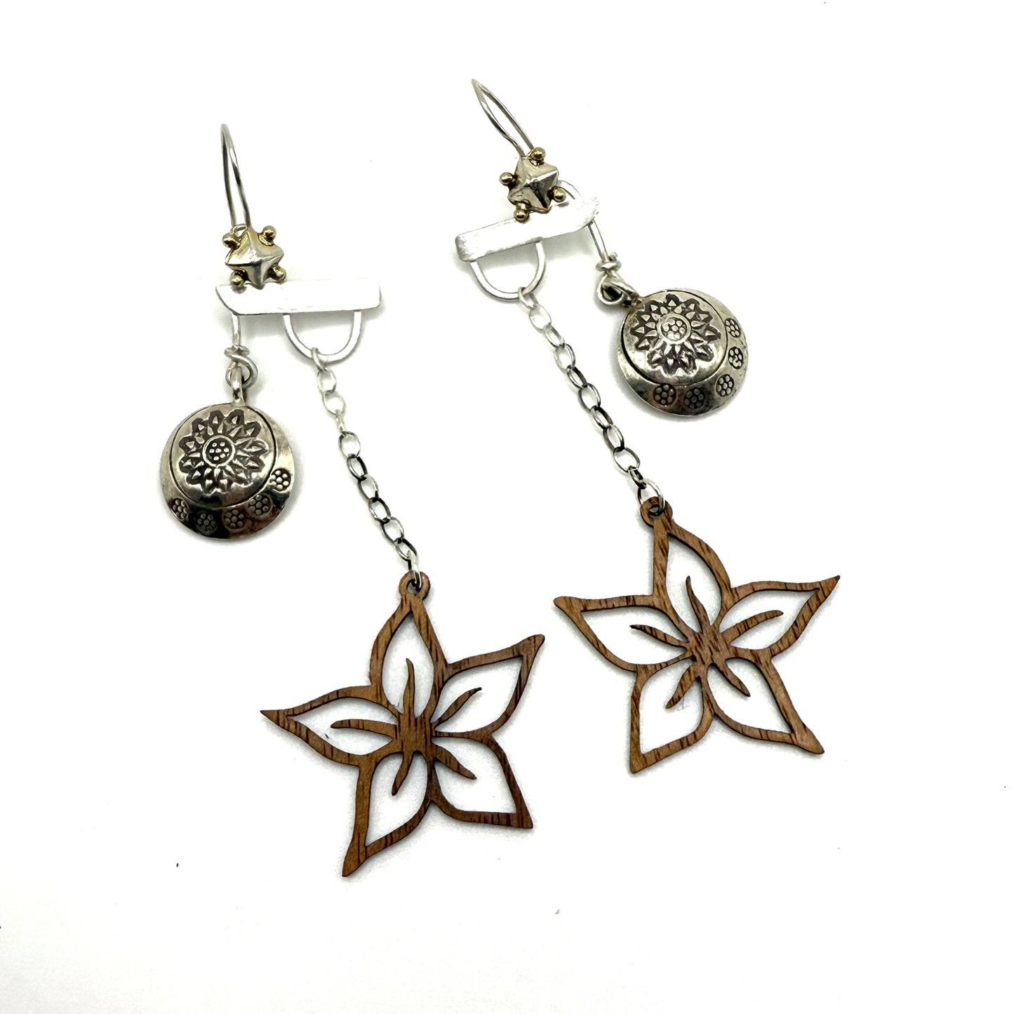 Star Flower Power Earrings