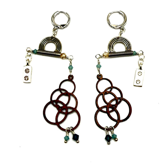 Bubbles and Balance Earrings