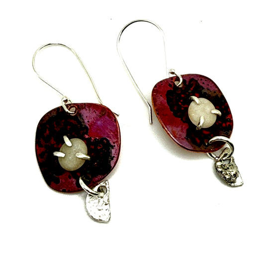 Mediterranean "Marble" Earrings