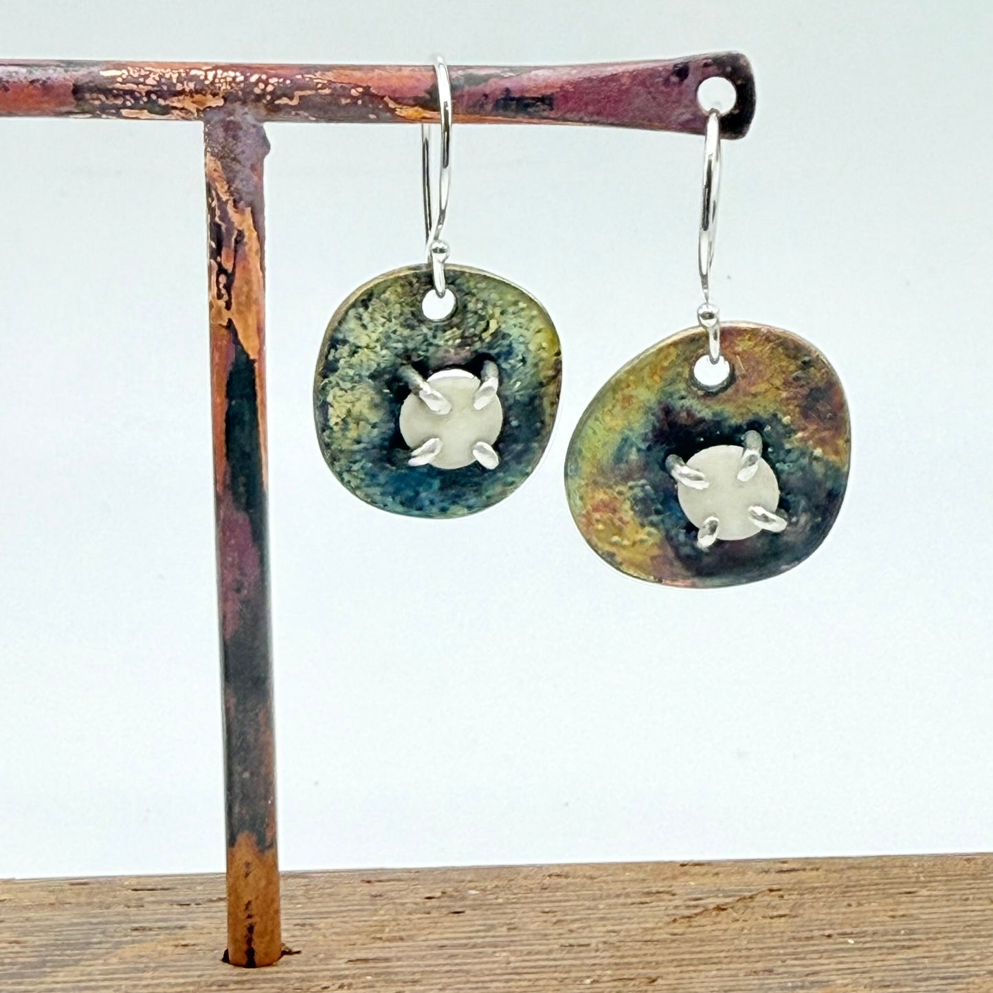 Spanish Beachstone Earrings