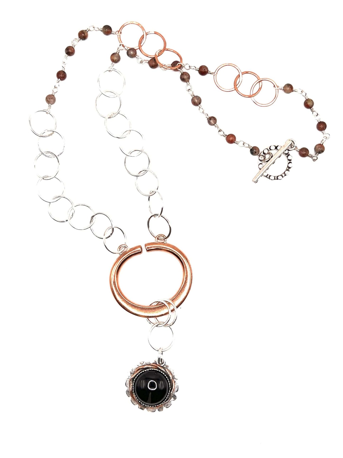 Onyx Summer Swing Necklace