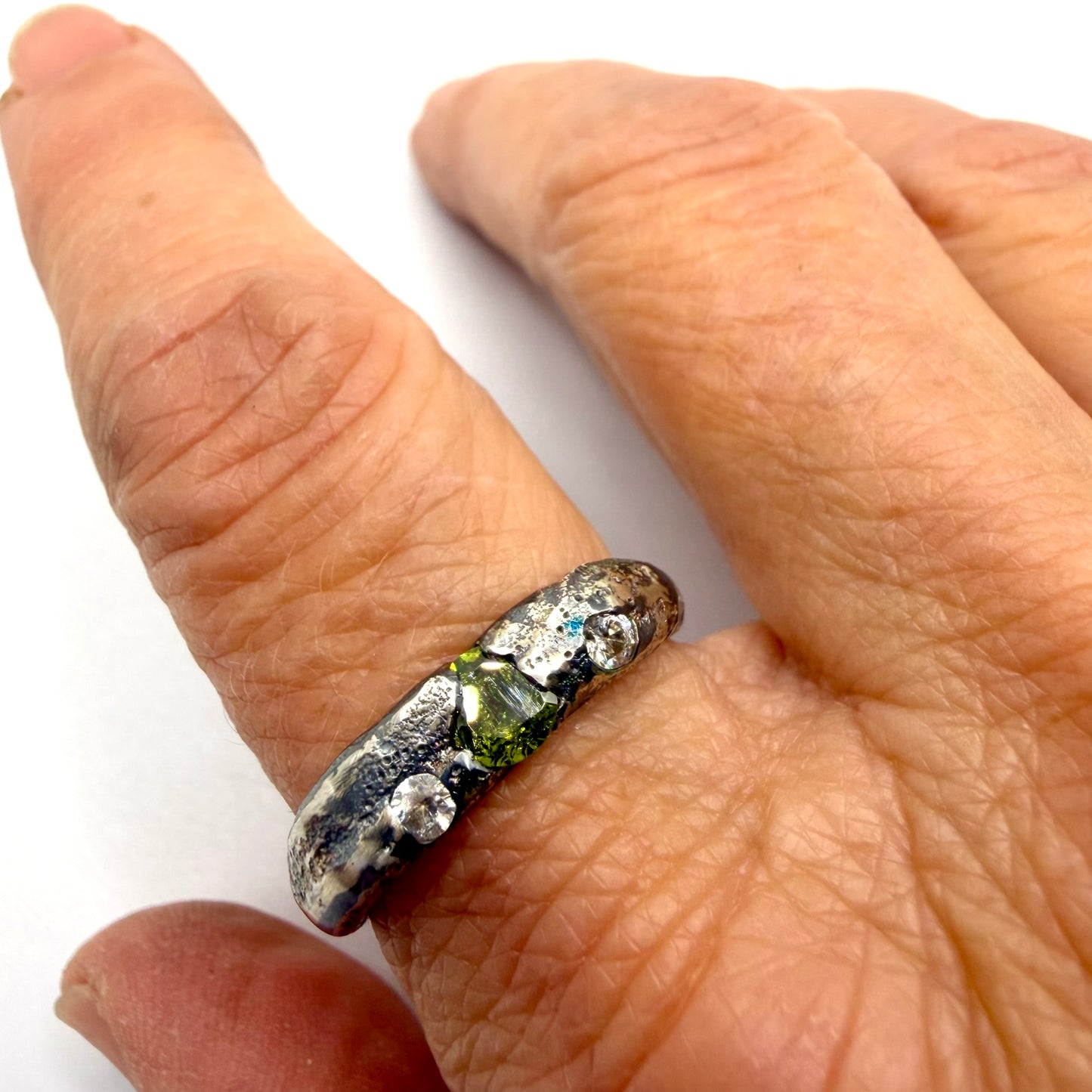 Organically Sparkly Ring