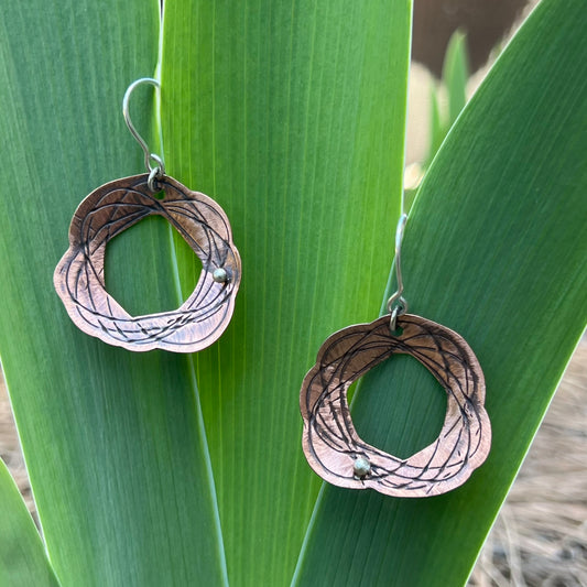 Atomic Earrings by Amy Royce